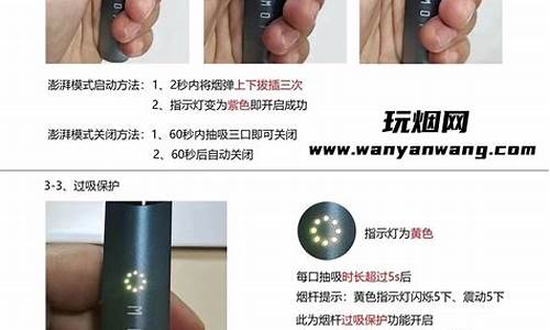 魔笛电子烟使用说明书图解(魔笛电子烟slite说明书)
