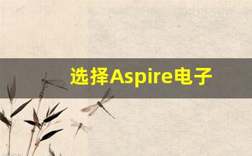 选择Aspire电子烟货源时需要注意的关键因素